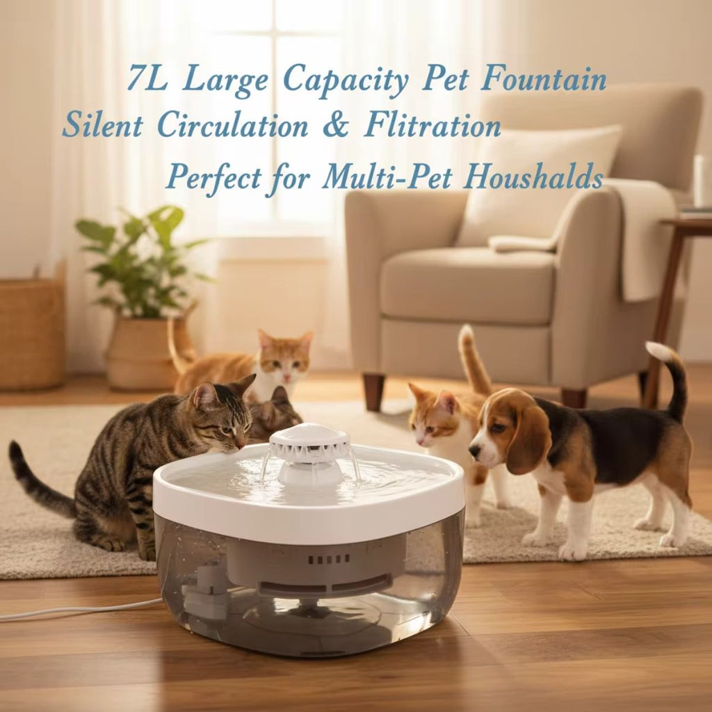 Ultra-Quiet Large Capacity Pet Water Fountain