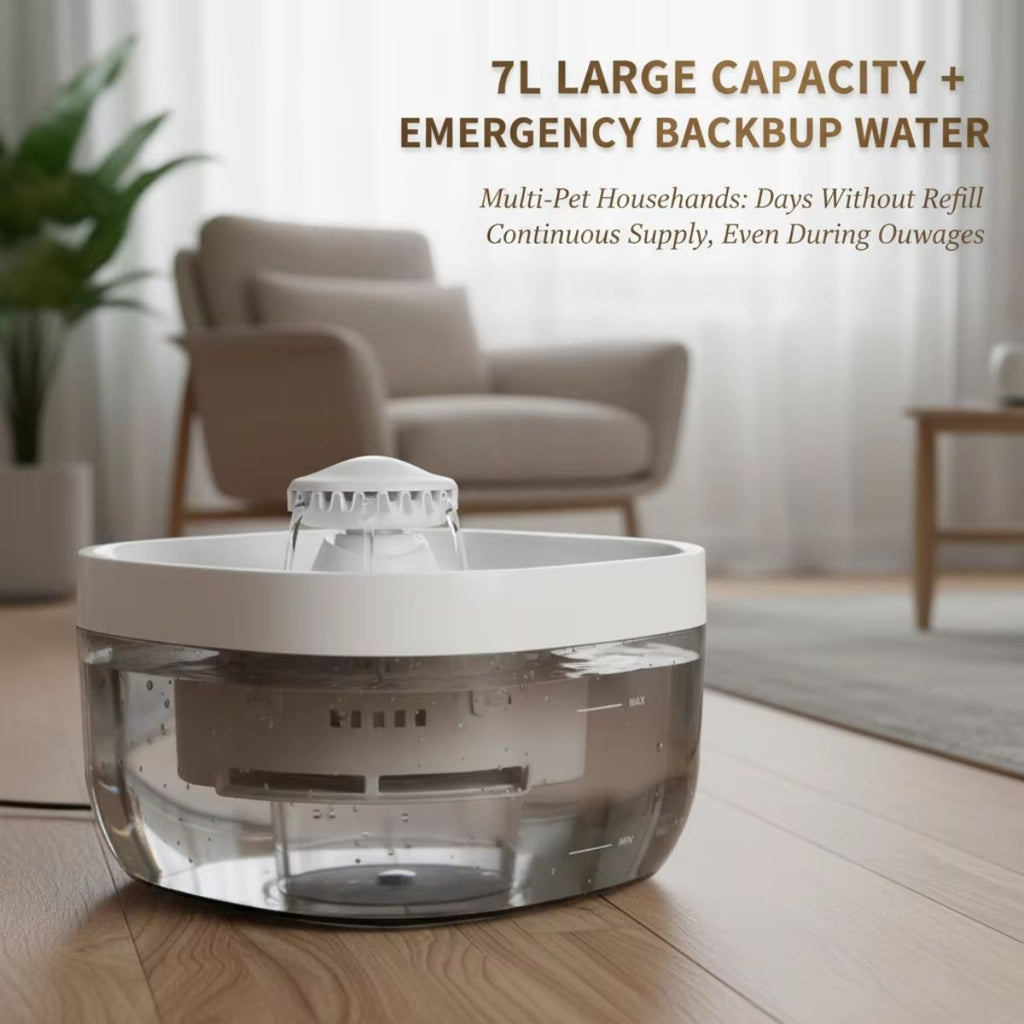 Ultra-Quiet Large Capacity Pet Water Fountain
